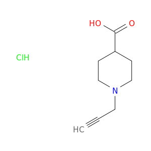 1-(丙-2-炔-1-基)哌啶-4-羧酸盐酸