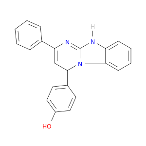 Phenol, 4-(4,10-dihydro-2-phenylpyrimido[1,2-a]benzimidazol-4-yl)-