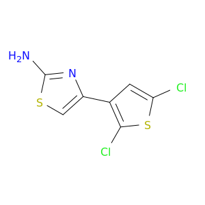 4-(2,5-Dichlorothiophen-3-yl)thiazol-2-amine