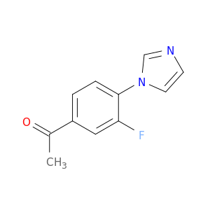 3-氟-4-(1-咪唑基)苯乙酮