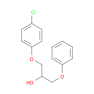 2-Propanol, 1-(4-chlorophenoxy)-3-phenoxy-