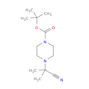 Tert-Butyl 4-(2-Cyanopropan-2-Yl)Piperazine-1-Carboxylate