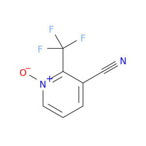3-Pyridinecarbonitrile, 2-(trifluoromethyl)-, 1-oxide