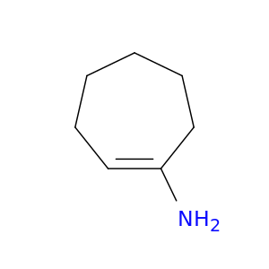 1-Cyclohepten-1-amine