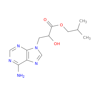 3-Adenin-9-yl-2-hydroxypropanoic acid isobutyl ester