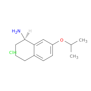 (1R)-7-(Propan-2-yloxy)-1,2,3,4-tetrahydronaphthalen-1-amine Hydrochloride