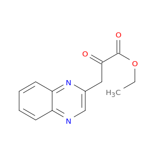 ethyl 2-oxo-3-(2-quinoxalinyl)propanoate