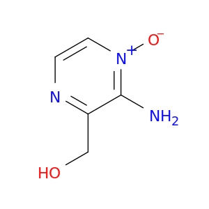 2-Pyrazinemethanol,3-amino-, 4-oxide