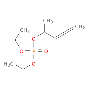 Phosphoric acid, diethyl 1-methyl-2,3-butadienyl ester