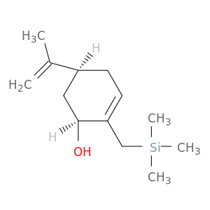 2-Cyclohexen-1-ol, 5-(1-methylethenyl)-2-[(trimethylsilyl)methyl]-, cis-