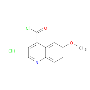 4-Quinolinecarbonyl chloride, 6-methoxy-, hydrochloride