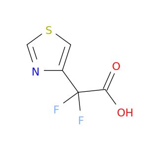 2,2-二氟-2-(1,3-噻唑-4-基)乙酸