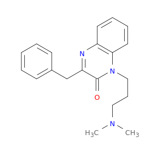 2(1H)-Quinoxalinone,1-[3-(dimethylamino)propyl]-3-(phenylmethyl)-