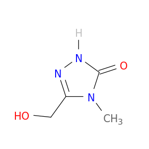 3-(羟甲基)-4-甲基-1H-1,2,4-三唑-5(4H)-酮