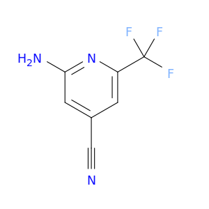 2-Amino-6-(trifluoromethyl)isonicotinonitrile