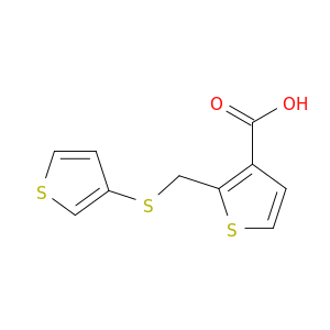 3-Thiophenecarboxylic acid, 2-[(3-thienylthio)methyl]-