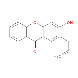 9H-Xanthen-9-one, 3-hydroxy-2-(2-propenyl)-
