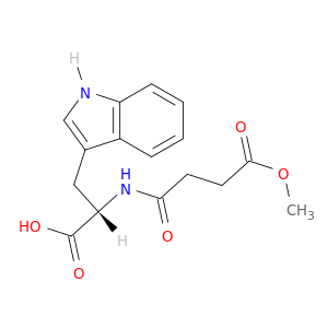DL-Tryptophan, N-(4-methoxy-1,4-dioxobutyl)-