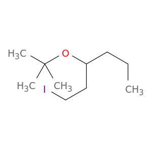 Hexane, 3-(1,1-dimethylethoxy)-1-iodo-