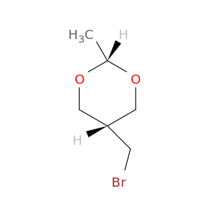 1,3-Dioxane, 5-(bromomethyl)-2-methyl-, cis-