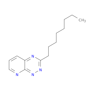 Pyrido[3,2-e]-1,2,4-triazine, 3-octyl-