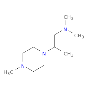 N,N-DIMETHYL-2-(4-METHYLPIPERAZIN-1-YL)PROPAN-1-AMINE