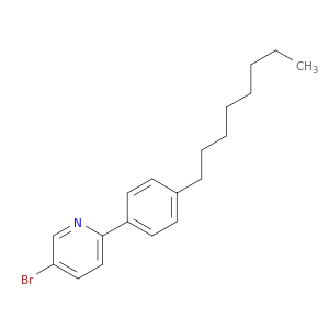 Pyridine, 5-bromo-2-(4-octylphenyl)-