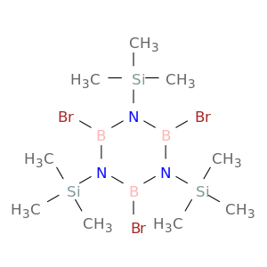 Borazine, 2,4,6-tribromo-1,3,5-tris(trimethylsilyl)-