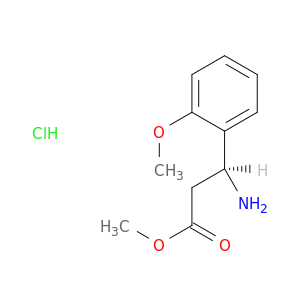 (S)-3-氨基-3-(2-甲氧基苯基)丙酸甲酯盐酸盐