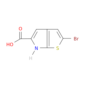2-Bromo-6H-thieno[2,3-b]pyrrole-5-carboxylic Acid