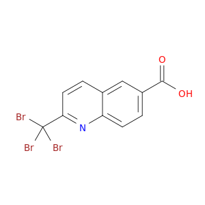 6-Quinolinecarboxylic acid, 2-(tribromomethyl)-