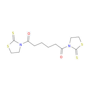 2-Thiazolidinethione, 3,3'-(1,6-dioxo-1,6-hexanediyl)bis-