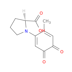 L-Proline, 1-(6-methyl-3,4-dioxo-1,5-cyclohexadien-1-yl)-