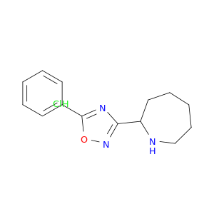 2-(5-phenyl-1,2,4-oxadiazol-3-yl)azepane hydrochloride