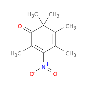 2,4-Cyclohexadien-1-one, 2,4,5,6,6-pentamethyl-3-nitro-