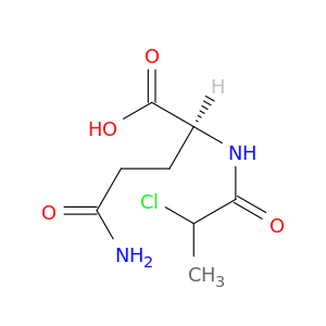 L-Glutamine, N-(2-chloro-1-oxopropyl)-