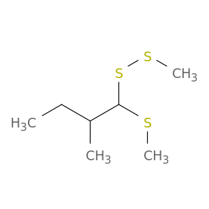 METHYL 2-METHYL-1-(METHYLTHIO)BUTYL DISULFIDE