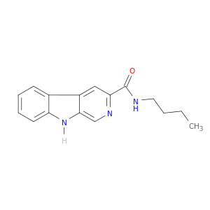 9H-Pyrido[3,4-b]indole-3-carboxamide, N-butyl-
