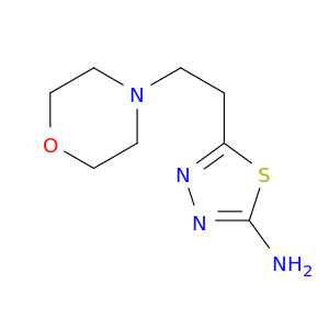 5-(2-吗啉代乙基)-1,3,4-噻二唑-2-胺