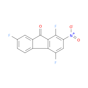 9H-Fluoren-9-one,1,4,7-trifluoro-2-nitro-