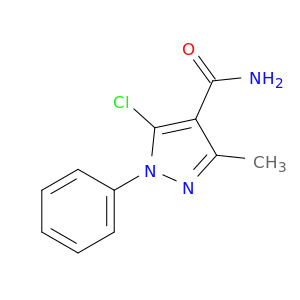 1H-Pyrazole-4-carboxamide, 5-chloro-3-methyl-1-phenyl-
