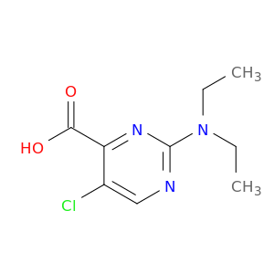 5-氯-2-(二乙基胺)嘧啶-4-羧酸