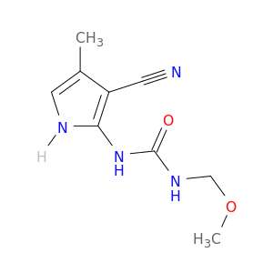 Urea, N-(3-cyano-4-methyl-1H-pyrrol-2-yl)-N'-(methoxymethyl)-