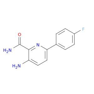 2-Pyridinecarboxamide, 3-amino-6-(4-fluorophenyl)-