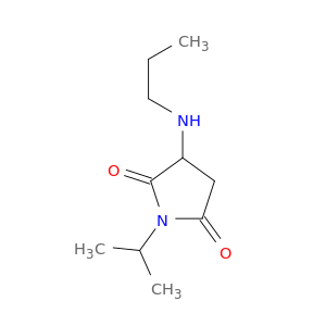 1-(Propan-2-yl)-3-(propylamino)pyrrolidine-2,5-dione