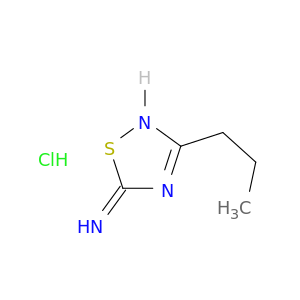 ​3-Propyl-​1,​2,​4-thiadiazol-5-​amine hydrochloride (1:1)