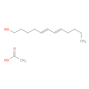5,7-Dodecadien-1-ol, acetate, (E,E)-