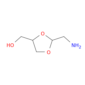 1,3-Dioxolane-4-methanol, 2-(aminomethyl)-