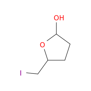 2-Furanol, tetrahydro-5-(iodomethyl)-