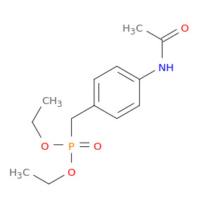Phosphonic acid, [[4-(acetylamino)phenyl]methyl]-, diethyl ester